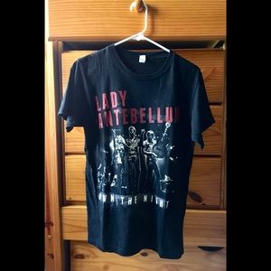 Lady Antebellum 2012 tour tshirt
